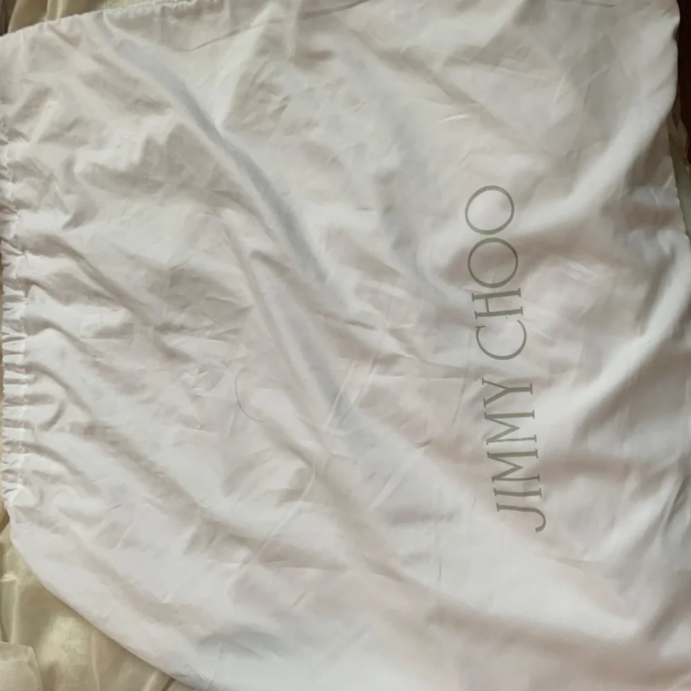 Jimmy Choo Tan Nappa Leather Hobo Handbag